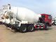 15 CBM 6x4 concret camion de mélangeur de 12 SINOTRUK monté par mètres cubes
