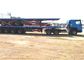 Acier 60 Ton Shipping Container Trailer du transporteur Q235 de serrure