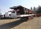 20 pieds 40 pieds de conteneur semi de remorque de tracteur à plat