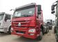 Camion de remorque de l'euro II de la tête HW76 6*4 375hp de tracteur de Howo semi