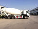 camion de mélangeur de ciment d'entraînement de Sinotruk 6x4 de cabine de 336ph HW76